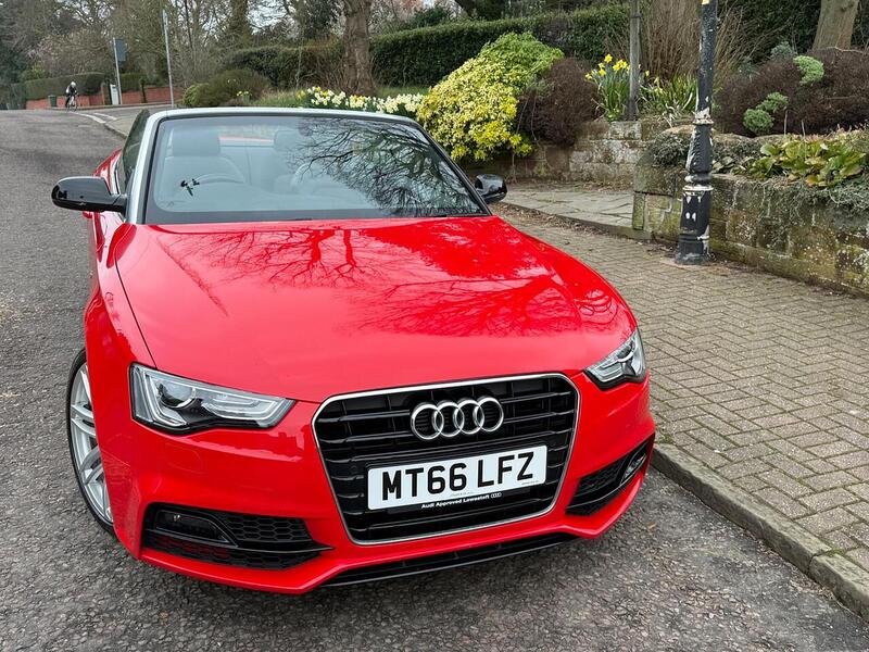 Audi A5 Cabriolet 2.0 TDI S line Special Edition Plus Convertible 2dr Diesel Multitronic Euro 6 (s/s) (190 ps) - U26027