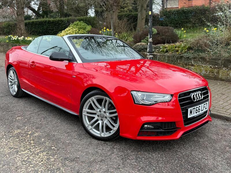 Audi A5 Cabriolet 2.0 TDI S line Special Edition Plus Convertible 2dr Diesel Multitronic Euro 6 (s/s) (190 ps) - U26027