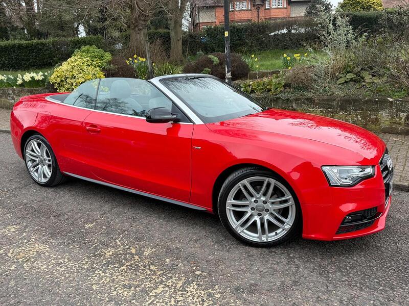 Audi A5 Cabriolet 2.0 TDI S line Special Edition Plus Convertible 2dr Diesel Multitronic Euro 6 (s/s) (190 ps) - U26027