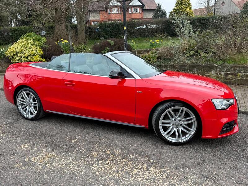 Audi A5 Cabriolet 2.0 TDI S line Special Edition Plus Convertible 2dr Diesel Multitronic Euro 6 (s/s) (190 ps) - U26027