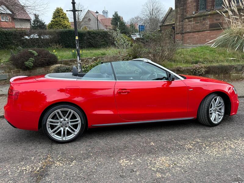 Audi A5 Cabriolet 2.0 TDI S line Special Edition Plus Convertible 2dr Diesel Multitronic Euro 6 (s/s) (190 ps) - U26027