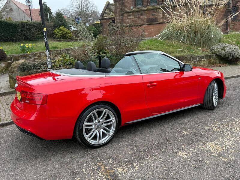 Audi A5 Cabriolet 2.0 TDI S line Special Edition Plus Convertible 2dr Diesel Multitronic Euro 6 (s/s) (190 ps) - U26027