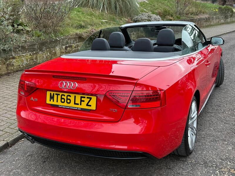 Audi A5 Cabriolet 2.0 TDI S line Special Edition Plus Convertible 2dr Diesel Multitronic Euro 6 (s/s) (190 ps) - U26027