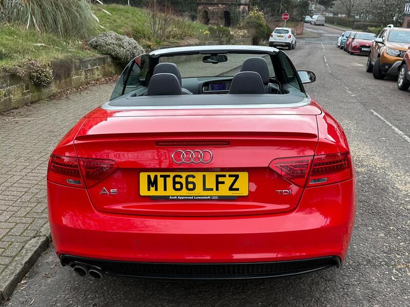 Audi A5 Cabriolet 2.0 TDI S line Special Edition Plus Convertible 2dr Diesel Multitronic Euro 6 (s/s) (190 ps) - U26027