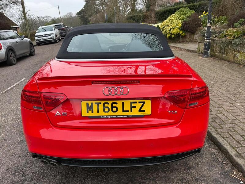 Audi A5 Cabriolet 2.0 TDI S line Special Edition Plus Convertible 2dr Diesel Multitronic Euro 6 (s/s) (190 ps) - U26027