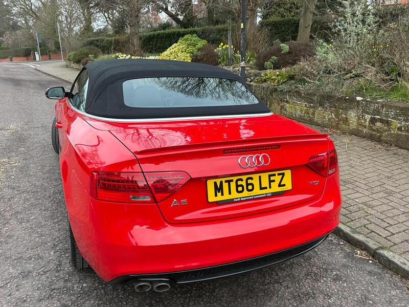 Audi A5 Cabriolet 2.0 TDI S line Special Edition Plus Convertible 2dr Diesel Multitronic Euro 6 (s/s) (190 ps) - U26027