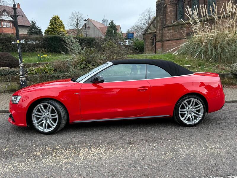 Audi A5 Cabriolet 2.0 TDI S line Special Edition Plus Convertible 2dr Diesel Multitronic Euro 6 (s/s) (190 ps) - U26027