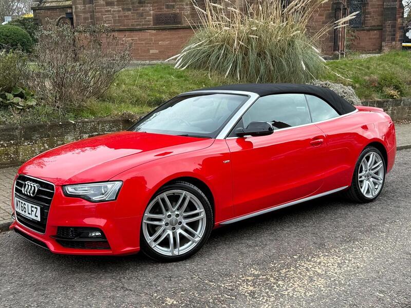 Audi A5 Cabriolet 2.0 TDI S line Special Edition Plus Convertible 2dr Diesel Multitronic Euro 6 (s/s) (190 ps) - U26027