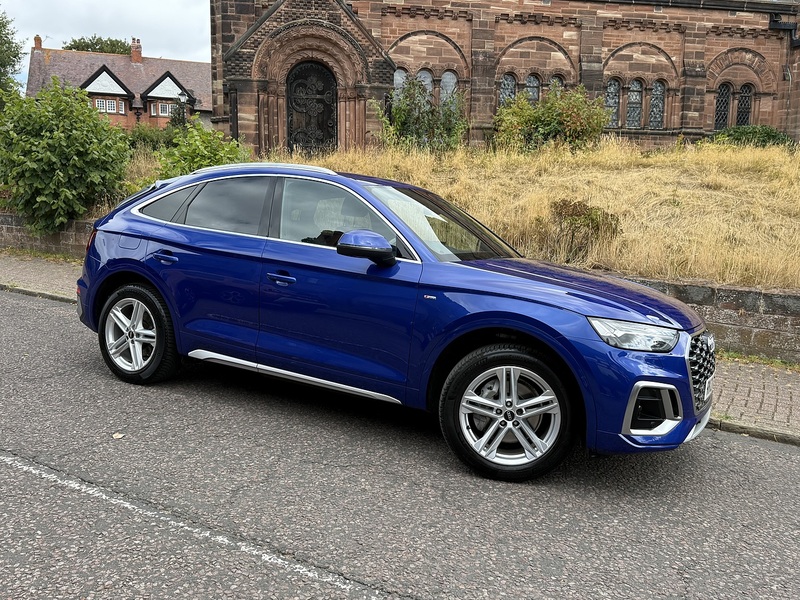 Audi Q5 2.0 TDI 40 S line Sportback 5dr Diesel S Tronic quattro Euro 6 (s/s) (204 ps) - U26084