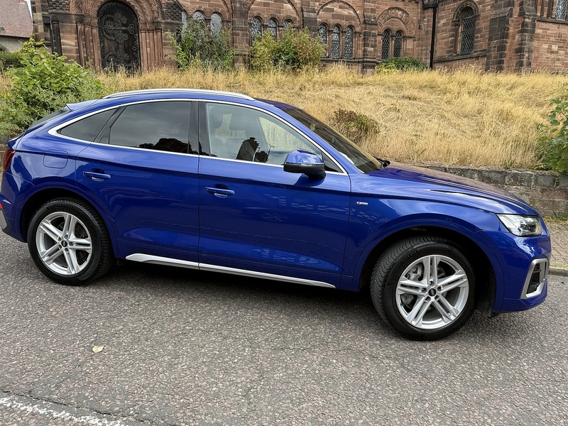Audi Q5 2.0 TDI 40 S line Sportback 5dr Diesel S Tronic quattro Euro 6 (s/s) (204 ps) - U26084