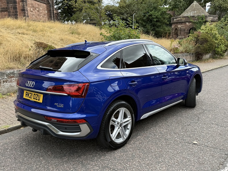 Audi Q5 2.0 TDI 40 S line Sportback 5dr Diesel S Tronic quattro Euro 6 (s/s) (204 ps) - U26084
