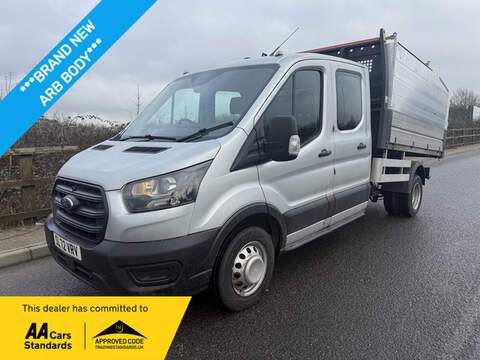Ford Transit 2.0 460 EcoBlue Leader Minibus Double Cab 5dr Diesel Manual RWD L4 H3 Euro 6 (s/s) (17 Seat, DRW) (130 ps)