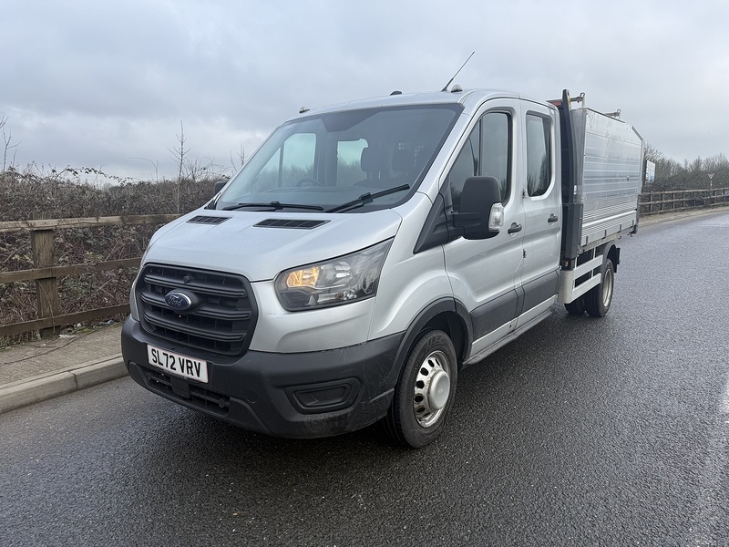 Ford Transit 2.0 350 EcoBlue Leader Tipper Double Cab 4dr Diesel Manual RWD L3 Euro 6 (s/s) (130 ps) - U64