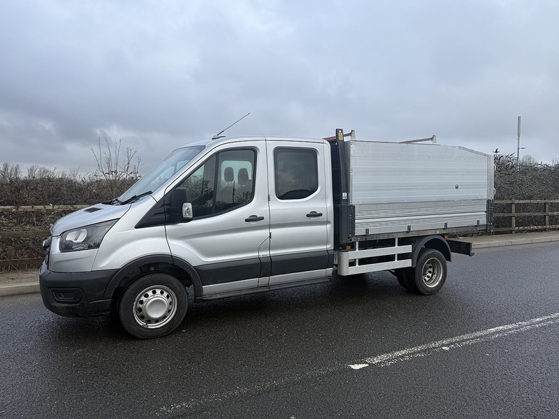 Ford Transit 2.0 350 EcoBlue Leader Tipper Double Cab 4dr Diesel Manual RWD L3 Euro 6 (s/s) (130 ps) - U64