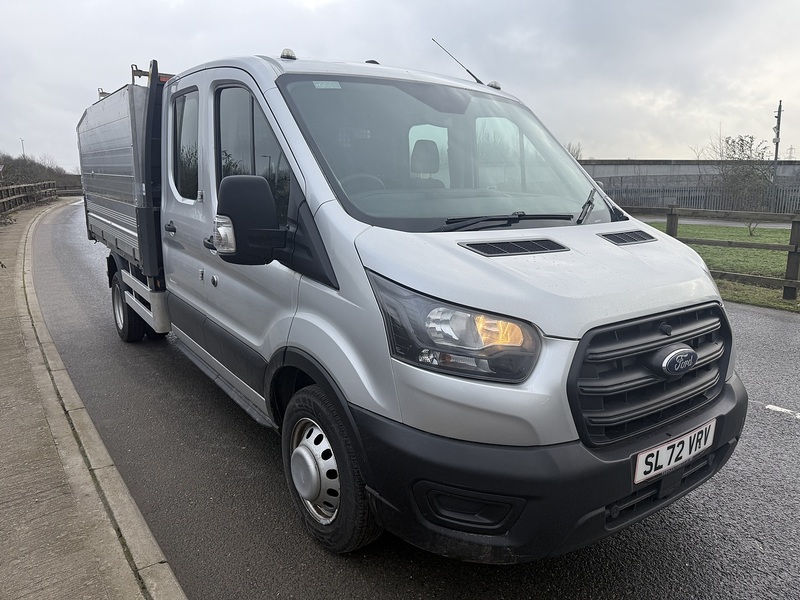 Ford Transit 2.0 350 EcoBlue Leader Tipper Double Cab 4dr Diesel Manual RWD L3 Euro 6 (s/s) (130 ps) - U64