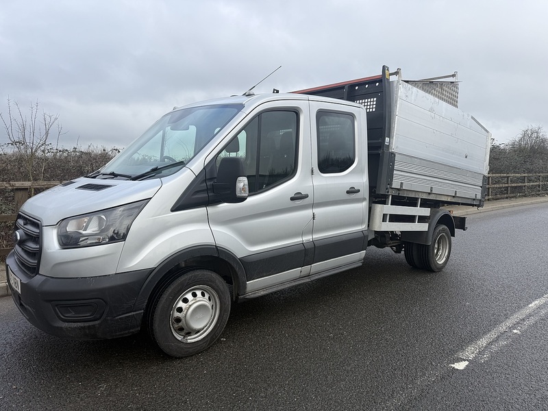 Ford Transit 2.0 350 EcoBlue Leader Tipper Double Cab 4dr Diesel Manual RWD L3 Euro 6 (s/s) (130 ps) - U64