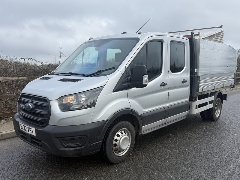 Ford Transit 2.0 350 EcoBlue Leader Tipper Double Cab 4dr Diesel Manual RWD L3 Euro 6 (s/s) (130 ps) - U64