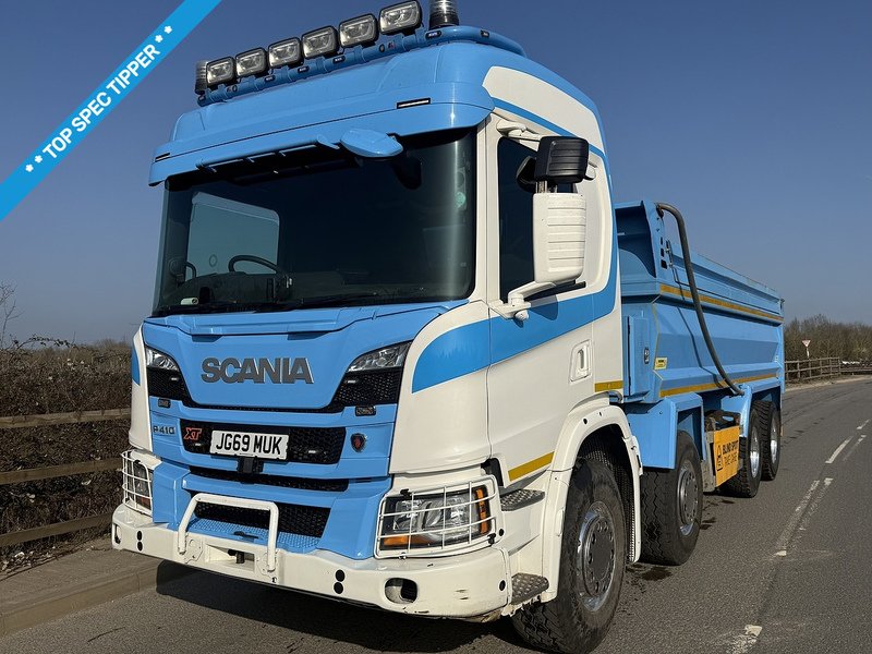 Scania P410 XT Tipper - U78