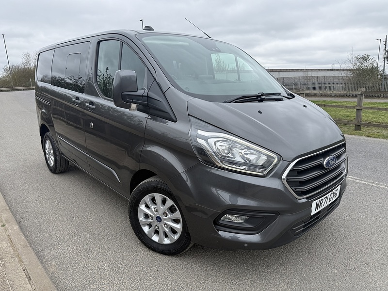 Ford Transit Custom 2.0 320 EcoBlue Limited Crew Van Double Cab 5dr Diesel Auto L1 H1 Euro 6 (s/s) (185 ps) - U95