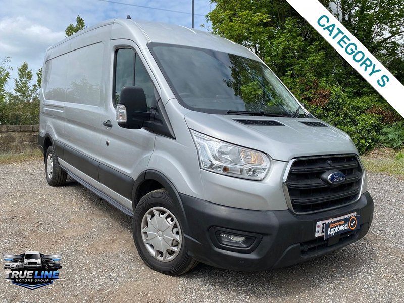Silver 2022 Ford Transit 2.0 Ecoblue 130ps H2 Trend Van Van Front-wheel drive Manual
