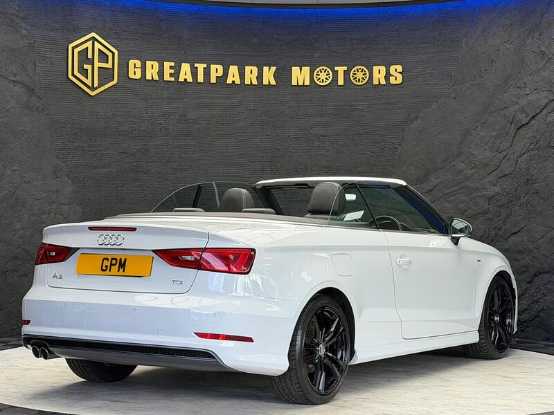 Audi A3 Cabriolet 2.0 TDI S line Euro 6 (s/s) 2dr (Nav) - U156