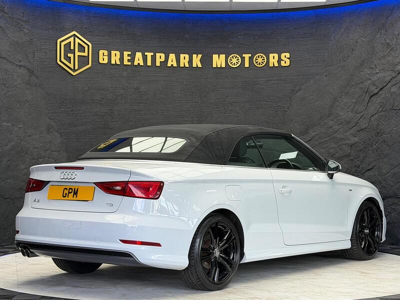 Audi A3 Cabriolet 2.0 TDI S line Euro 6 (s/s) 2dr (Nav) - U156