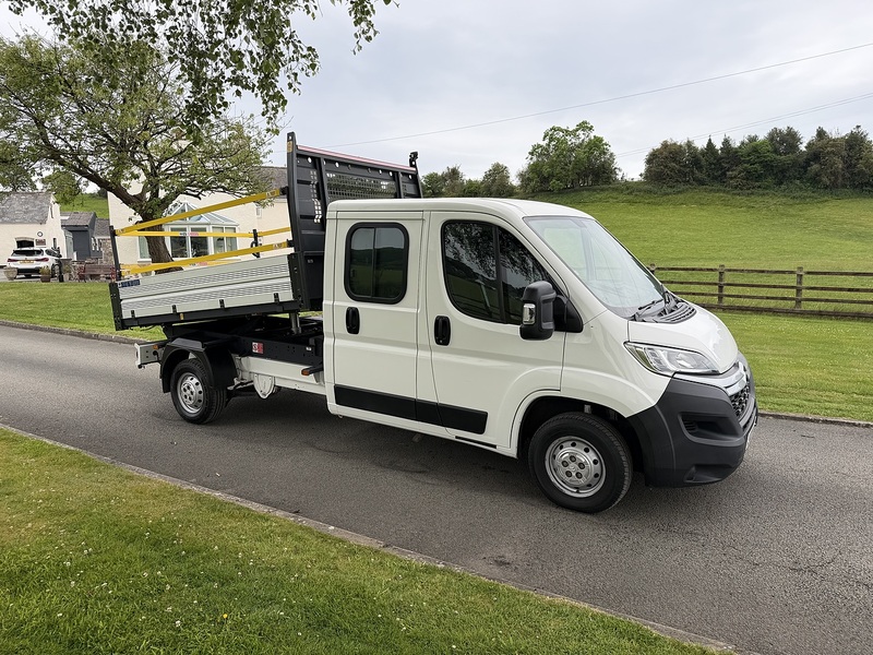 Citroen Relay BlueHDi 35 Plus d/cab tipper - U87
