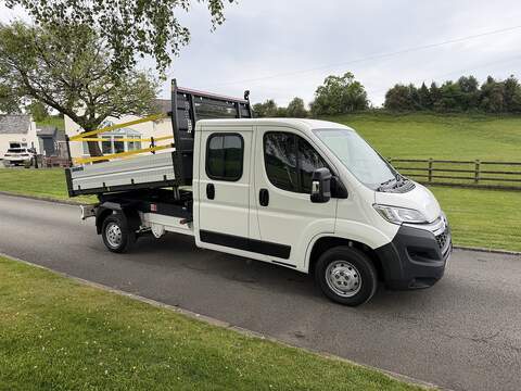 Citroen Relay BlueHDi 35 Plus d/cab tipper - U87