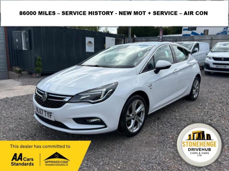 VAUXHALL ASTRA ASTRA 1.4 i SRi - U26