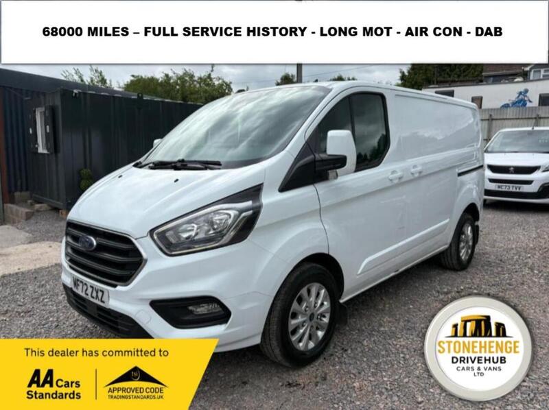 Ford Transit Custom 2.0 300 EcoBlue Limited Panel Van 5dr Diesel Manual L1 H1 Euro 6 (s/s) (130 ps) - U17