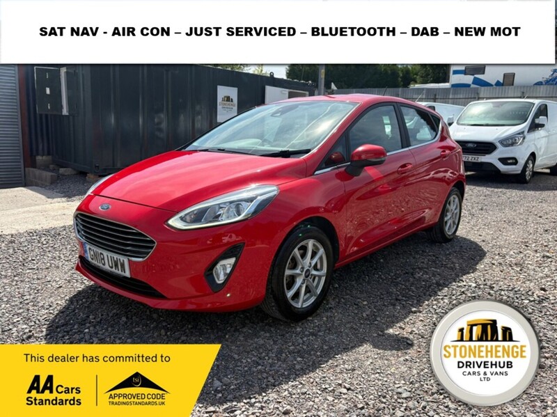 Ford Fiesta 1.0T EcoBoost Zetec Hatchback 5dr Petrol Manual Euro 6 (s/s) (100 ps) - U34