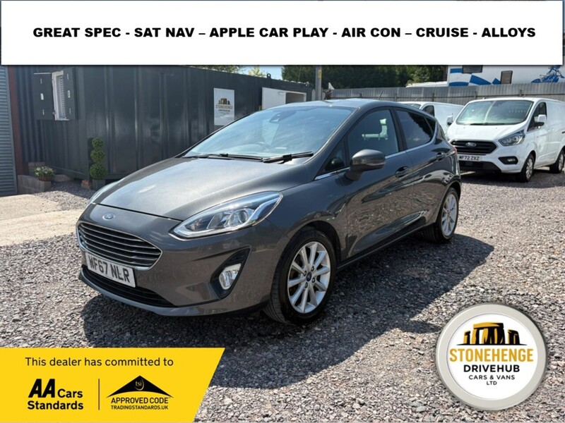 Ford Fiesta 1.0T EcoBoost Titanium Hatchback 5dr Petrol Manual Euro 6 (s/s) (100 ps) - U35