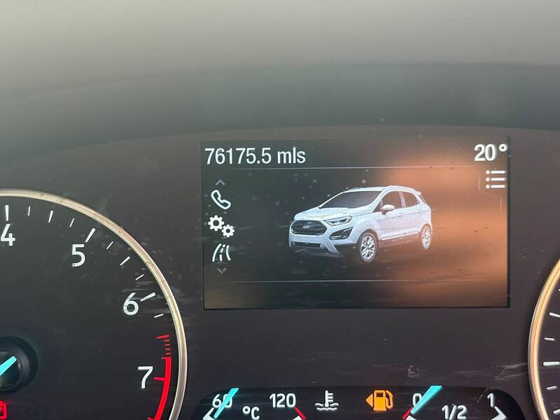 Ford EcoSport 1.0T EcoBoost Zetec SUV 5dr Petrol Manual Euro 6 (s/s) (125 ps) - U40