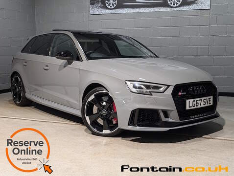Audi 2.5 TFSI Sportback 5dr Petrol S Tronic quattro Euro 6 (s/s) (400 ps)