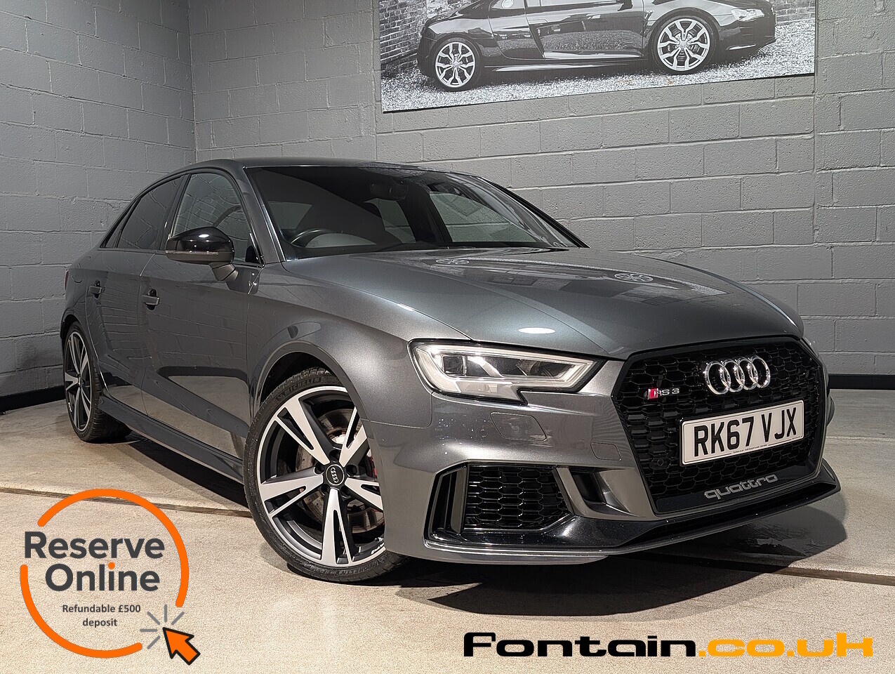 Audi 2.5 TFSI Saloon 4dr Petrol S Tronic quattro Euro 6 (s/s) (400 ps)