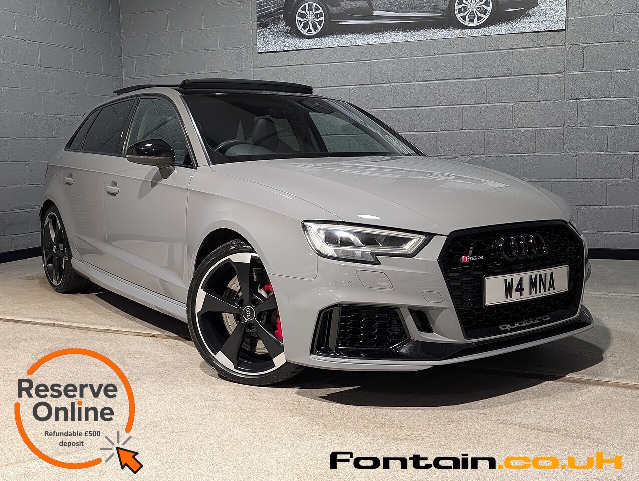 Audi 2.5 TFSI Sportback 5dr Petrol S Tronic quattro Euro 6 (s/s) (400 ps)