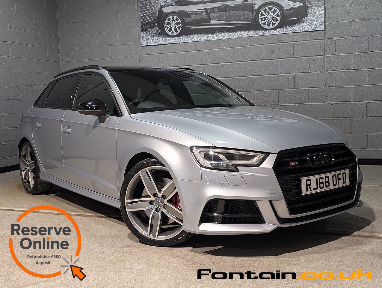 Audi 2.0 TFSI Black Edition Sportback 5dr Petrol S Tronic quattro Euro 6 (s/s) (300 ps)