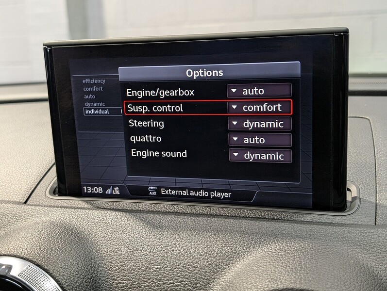 Audi 2.0 TFSI Black Edition Sportback 5dr Petrol S Tronic quattro Euro 6 (s/s) (310 ps)