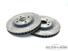 Lotus Elise S2 / S3 &amp; Exige S2 Front / Rear Brake Disc Pair Image 1