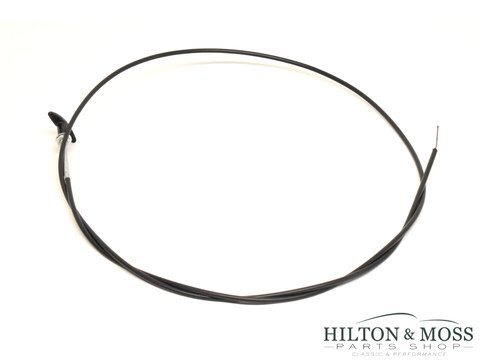 Engine cover release cable