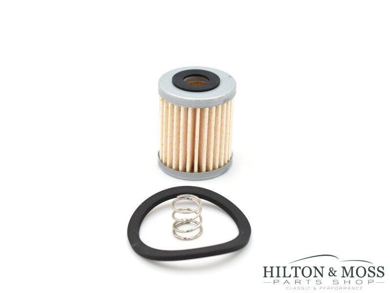 Jaguar E-Type S1 / S2 / S3 / Mk2 / XK150 fuel filter glass bowl type Image 2