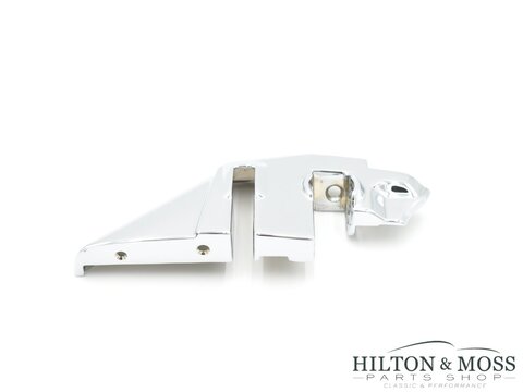 Mercedes W113 Pagoda Chrome B-pillar cap RHS Right - 03.66 onwards