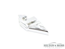 Mercedes W113 Pagoda Chrome B-pillar cap RHS Right - 03.66 onwards Image 4