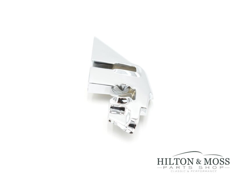 Mercedes W113 Pagoda Chrome B-pillar cap RHS Right - 03.66 onwards Image 7