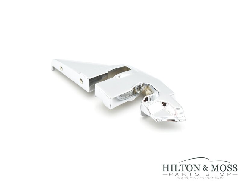 Mercedes W113 Pagoda Chrome B-pillar cap RHS Right - 03.66 onwards Image 8