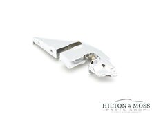 Mercedes W113 Pagoda Chrome B-pillar cap RHS Right - 03.66 onwards Image 8