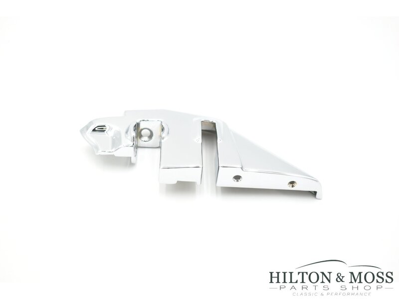 Mercedes W113 Pagoda Chrome B-pillar cap LHS Left - 03.66 onwards Image 5