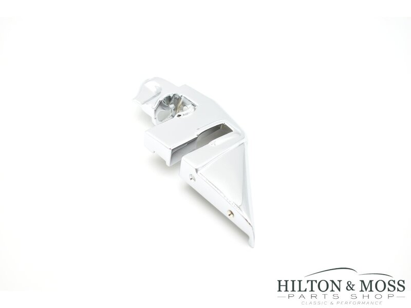 Mercedes W113 Pagoda Chrome B-pillar cap LHS Left - 03.66 onwards Image 6