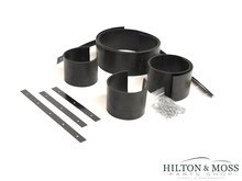 Jaguar E-Type S1 / S2 Mud flap / guard / shield rubber fixing kit Image 2