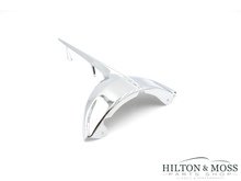 Jaguar E-Type S2 / S3 Headlamp Motif Chrome Crown Finisher - Right RH Image 1